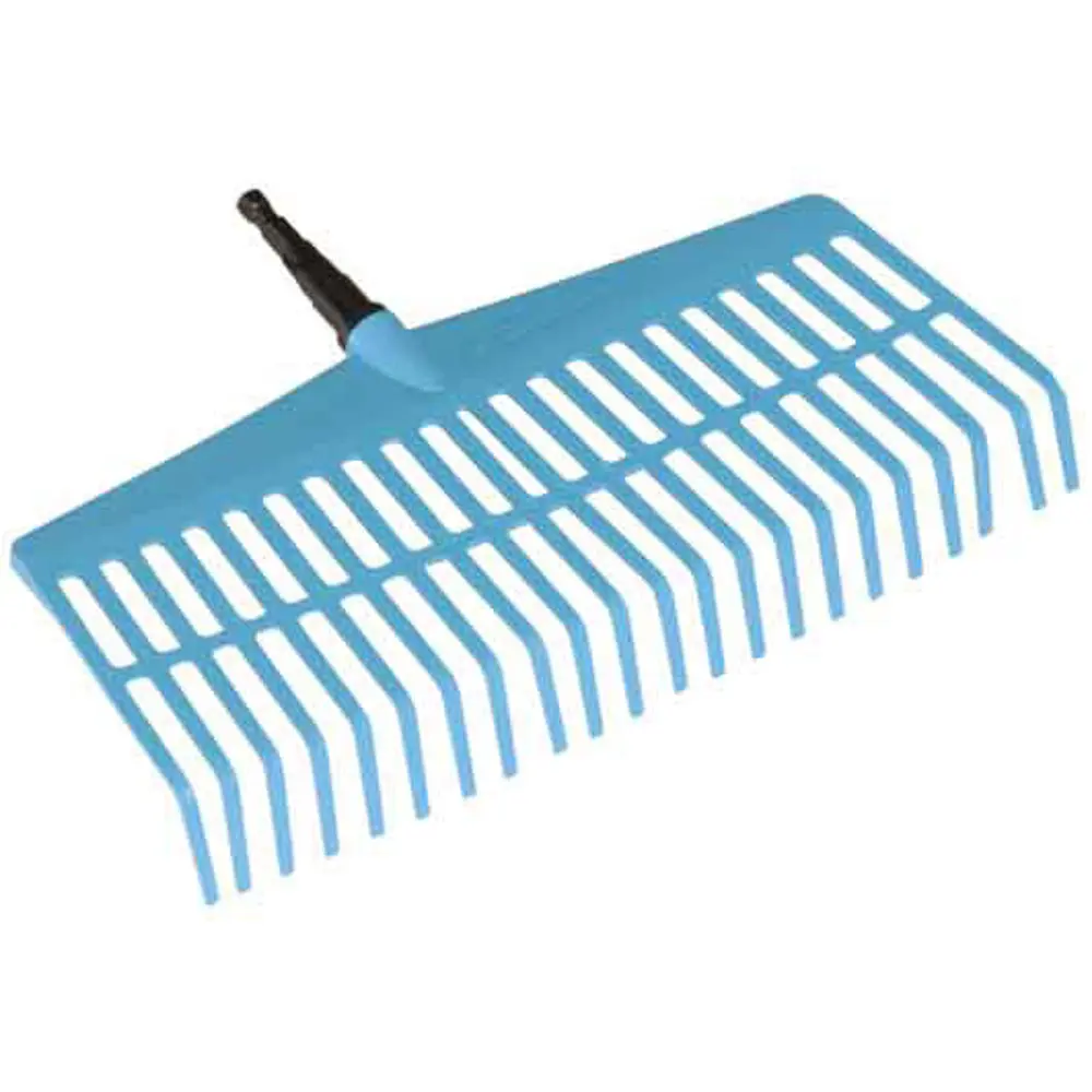 Грабли веерные Gardena 22 зуба 43 см пластик, без черенка Combisystem 81986589 STLM-2118366  - Вид №2