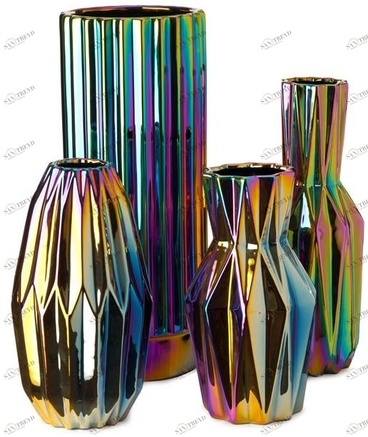 Pols Potten Ваза из глазурованного керамогранита Oily sun-id-1487538