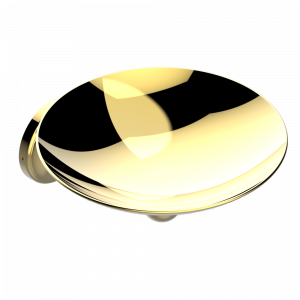 G08-546GM Мыльница настенная, диаметр : 150 мм Thg-paris Pompadour Покрытие PVD золотистый цвет