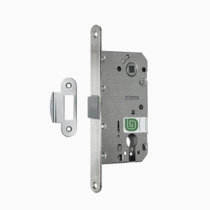 90700318 Замок врезной Soft 11 P- Ni пластиковый язык б/ц никель STLM-0344523 ГАРДИАН