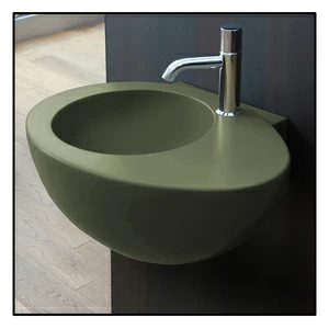 LGLS56AG Подвесная раковина настенная овальная Ceramica Cielo