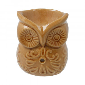 15961 Аромалампа "Филин" 9 см коричневый Giftman