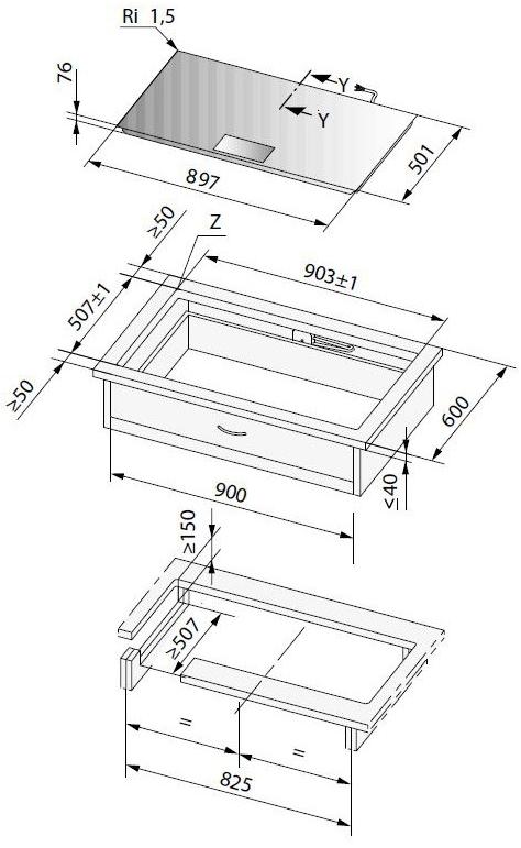 V-ZUG Индукционная плита sun-id-1432334 - Вид №2
