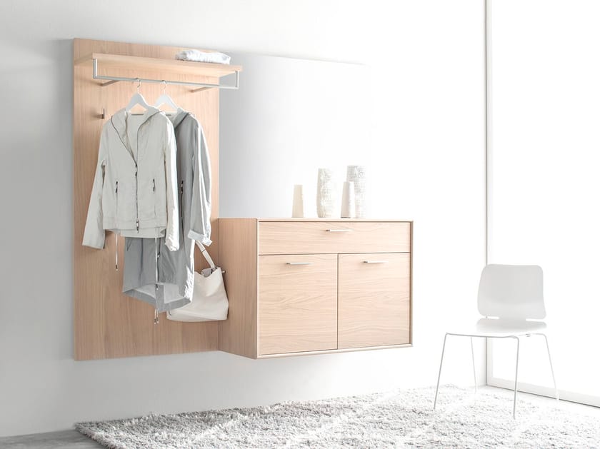 Шкаф для прихожей с настенным зеркалом Sudbrock Möbelhandwerk Панама ARCH-00067594