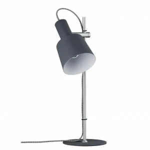 Лампа настольная серая Paulmann Haldar 79689 PAULMANN HALDAR 00-3908175 Серый