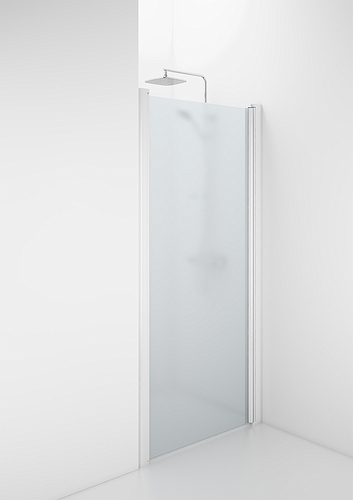 59760082 Решение IFO Space для ниши SPVF, белые лакированные профили, матовое стекло с профилем ручки, ниша SPVF 1000