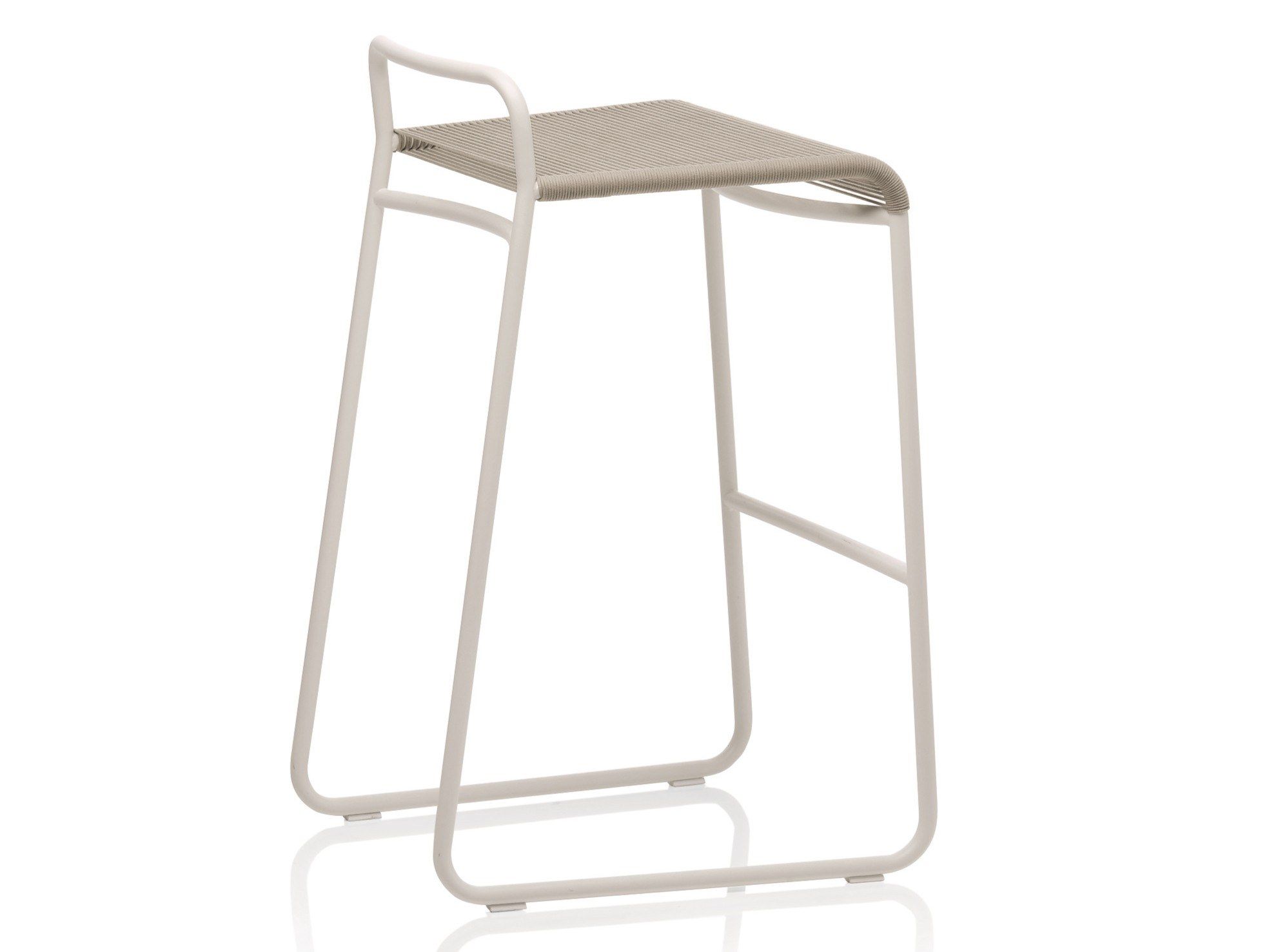 Высокий садовый табурет с веревкой с подставкой для ног RODA Harp ARCH-00151307 - Вид №1