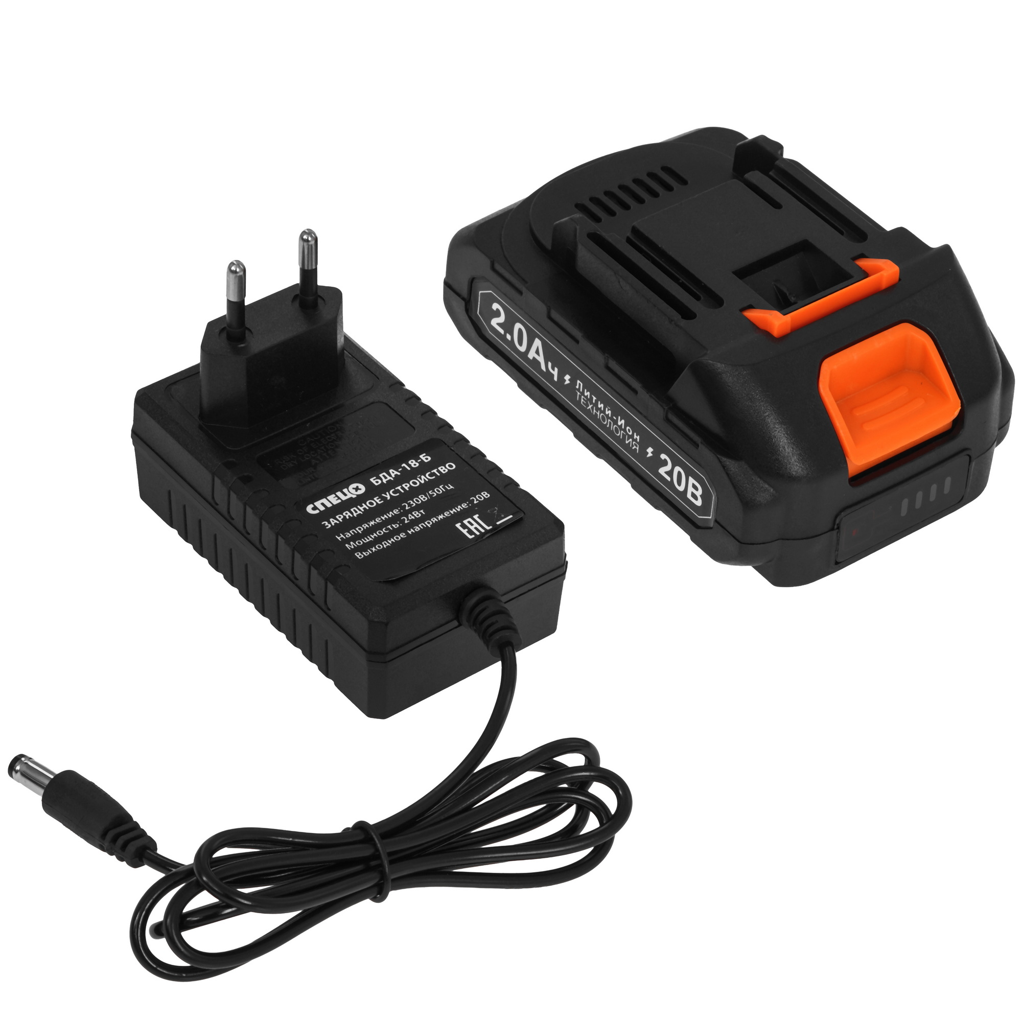 Дрель-шуруповерт Спец БДА-18-Б 9154724 STDN-0121089 - Вид №6