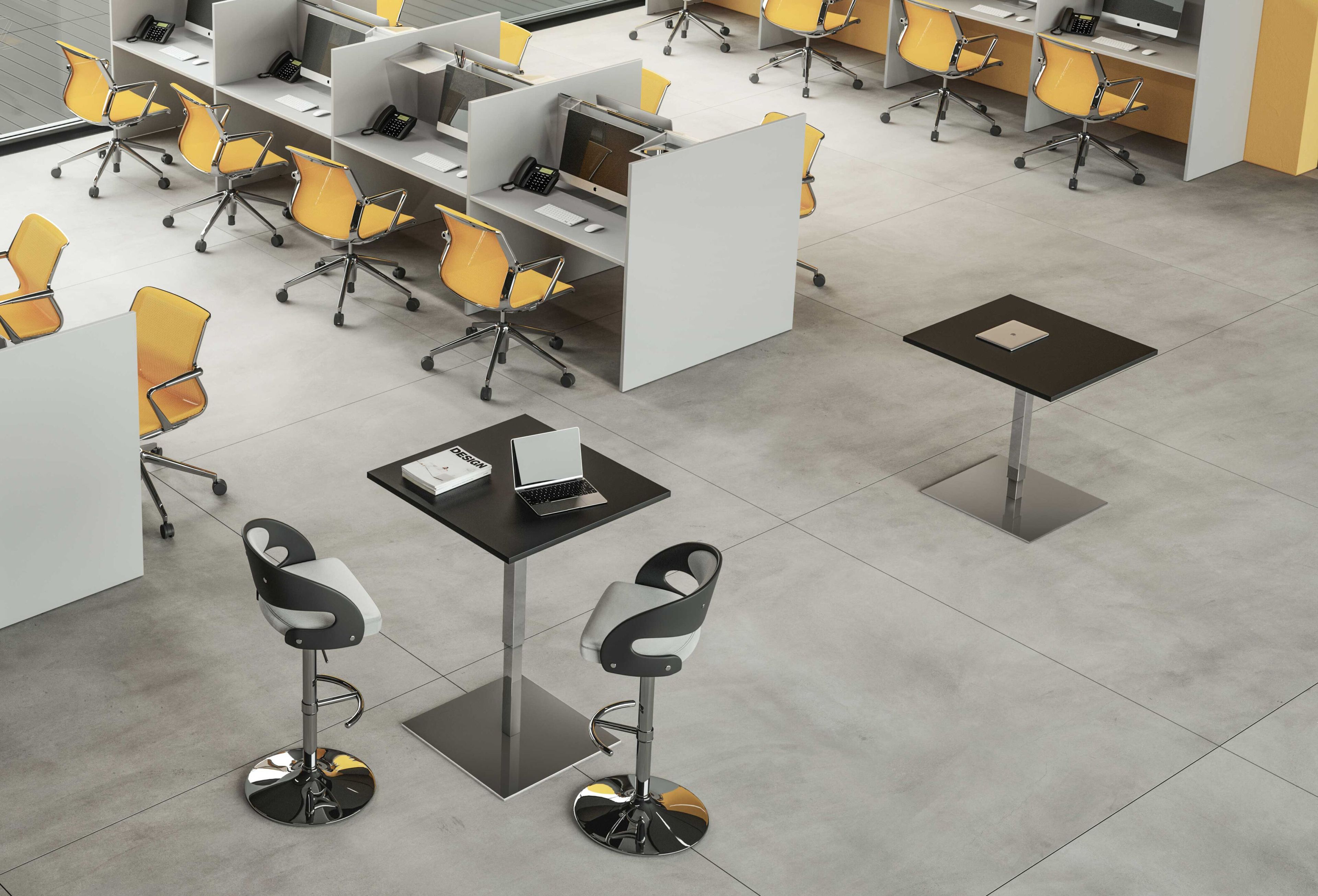 Высокий стол для совещаний из меламина About Office Funny ARCH-00092270 - Вид №1