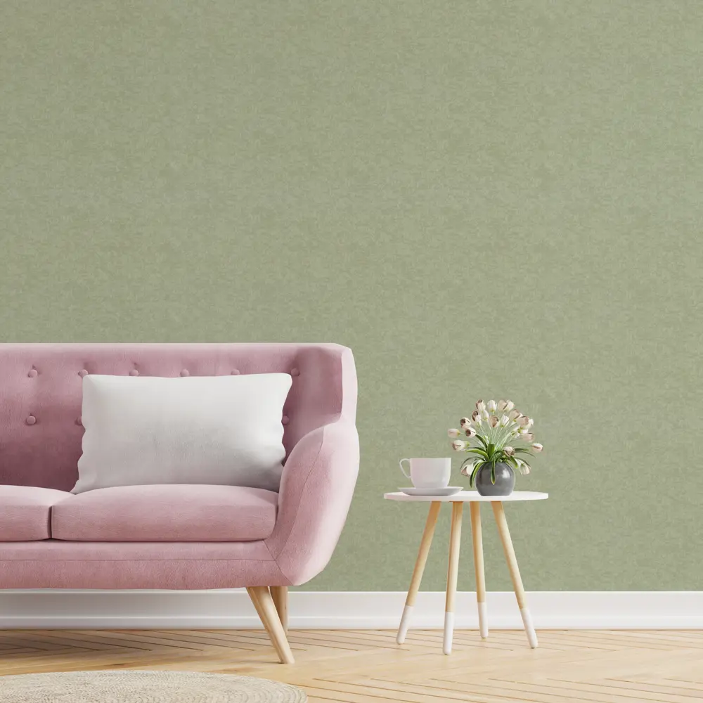 Обои флизелиновые Palitra Velvet 2 зеленые 1.06 м PR72664-71 89461067 STLM-2162506 - Вид №3