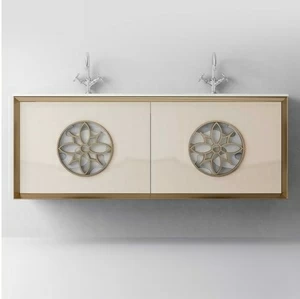 Avila Dos Тумба подвесная с двойной раковиной AVRIAN S1 180 Color K4+K7+K4 SUE LUX Stylish