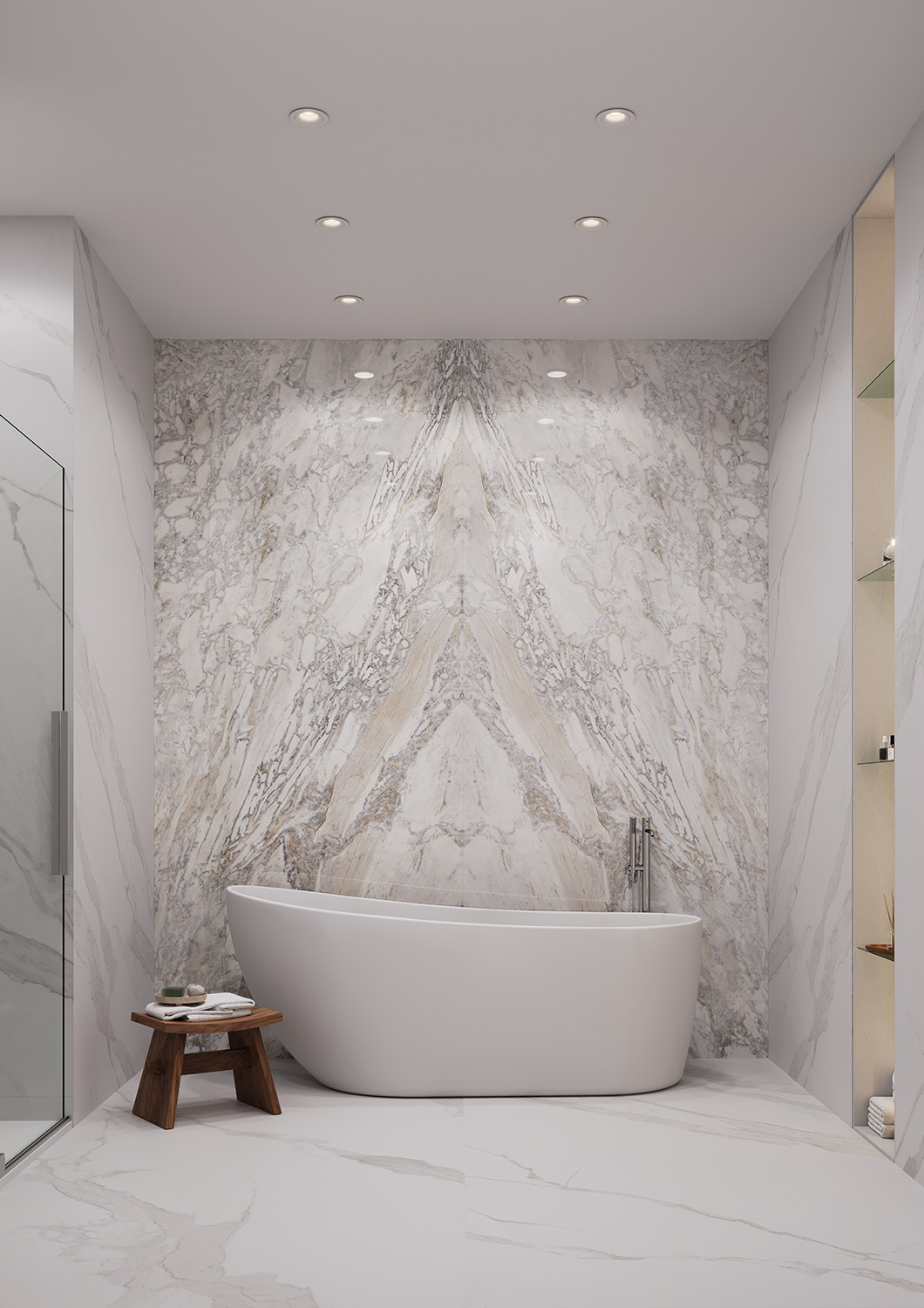 Бесконечная элегантность: керамический слэб STAROSLABS STP-ST190 INCOLOR Double Polished - Вид №2