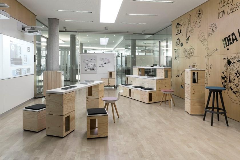 BENE Модульный офисный книжный шкаф Pixel sun-id-1470134 - Вид №8