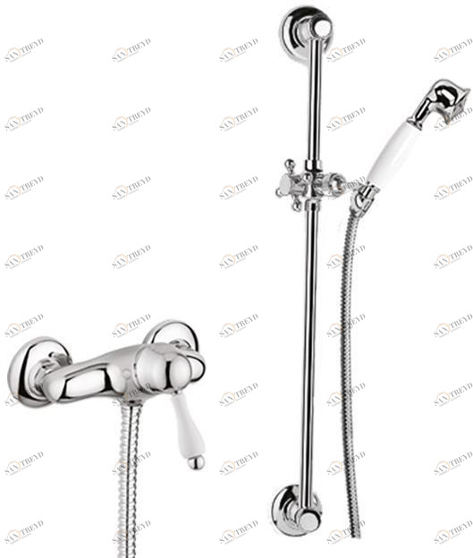 Rubinetteria Giulini Смеситель для душа / скользящая штанга Harmony - harmony crystal 9508ws