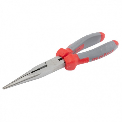 Длинногубцы прямые 160 мм двухкомпонентные рукоятки MATRIX PROFESSIONAL 12550 - Вид №3