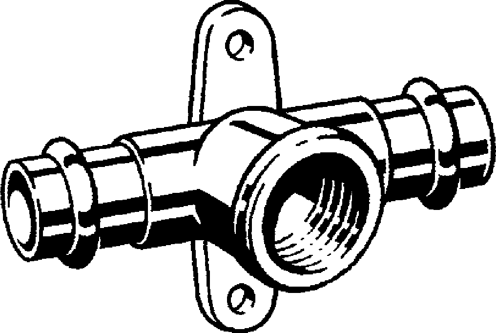 625 726 Модель 2217.3 Трубопроводные системы  Sanpress  Водорозетки Santreyd  - Вид №1