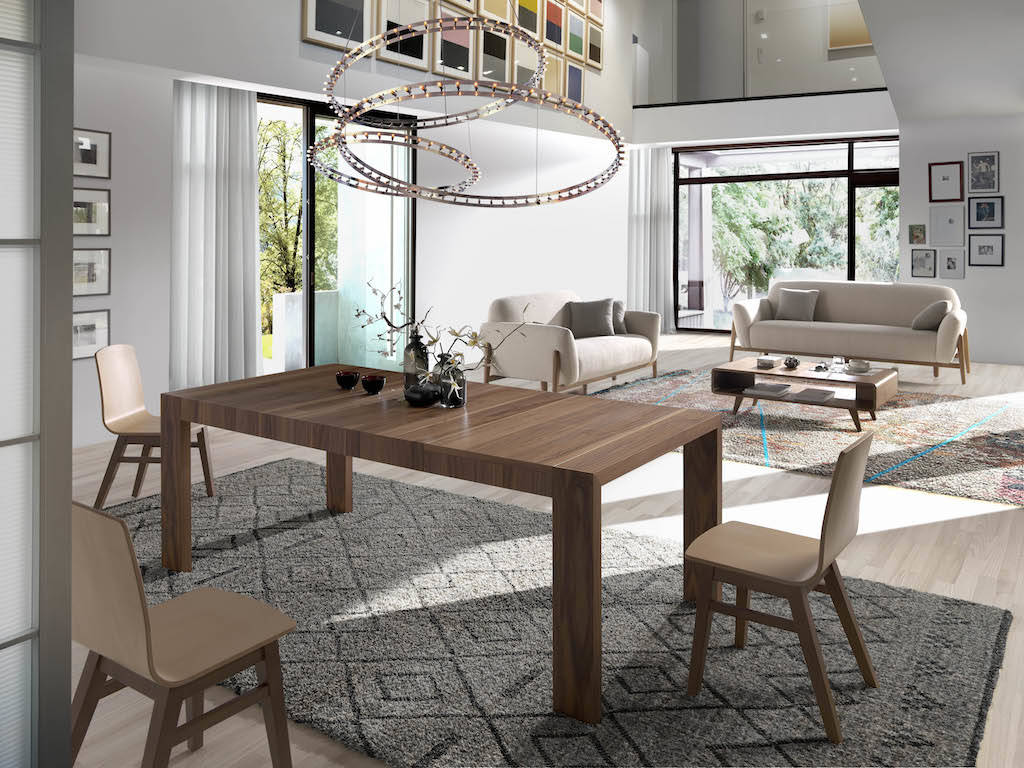 062174 Стол обеденный раскладной Angel Cerda GOB-N5303 