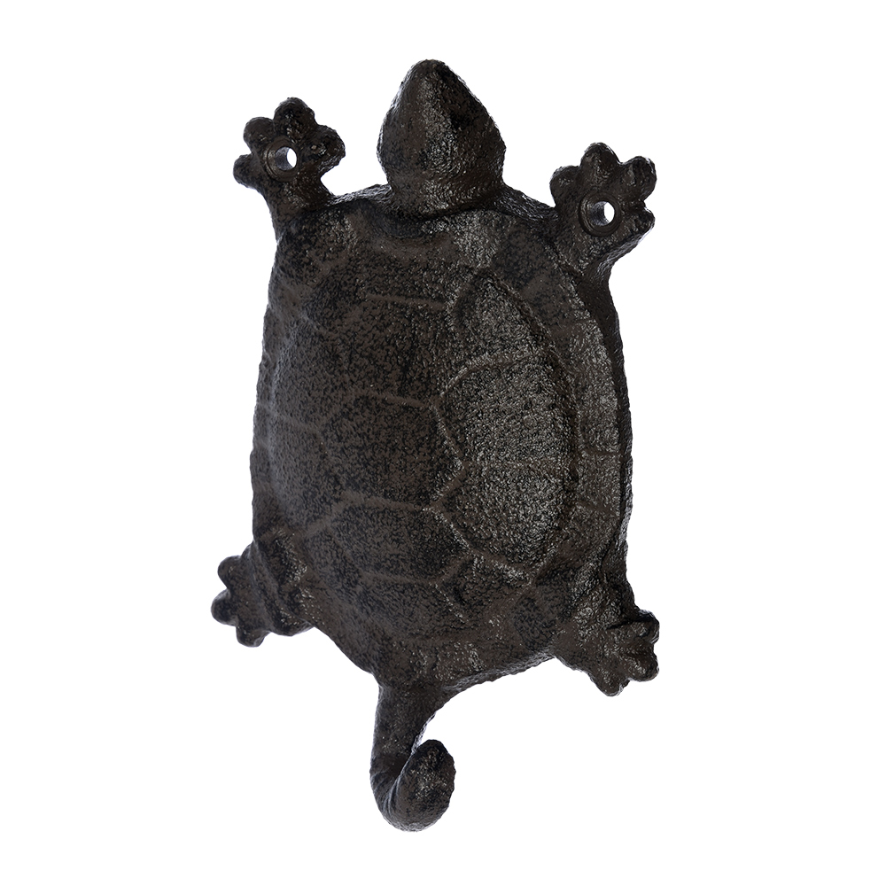 Крючок настенный черный 14 см "Черепаха" BLUMEN HAUS ЖИВОТНЫЕ 00-3971623 Черный - Вид №3