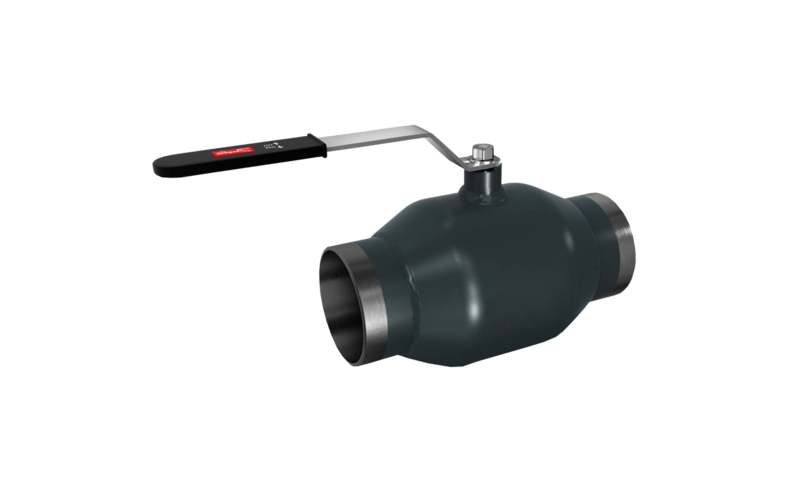 Danfoss JiP Standard цельносварные из углеродистой стали со стандартным проходом (PN 16) JIP Standard WW Кран шар Ду65 Ру16 ручка 065N9606 