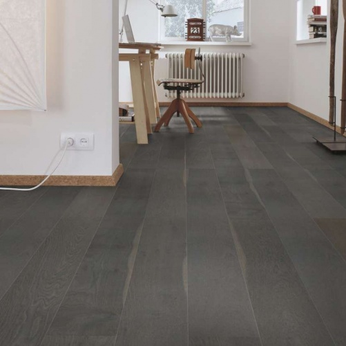 Паркетная доска Meister PD 400 Cottage Титаново-серебристый 8221 Дуб Рустик с брашью (Текстурированная) 2200х180 мм 2300200040 - Вид №5