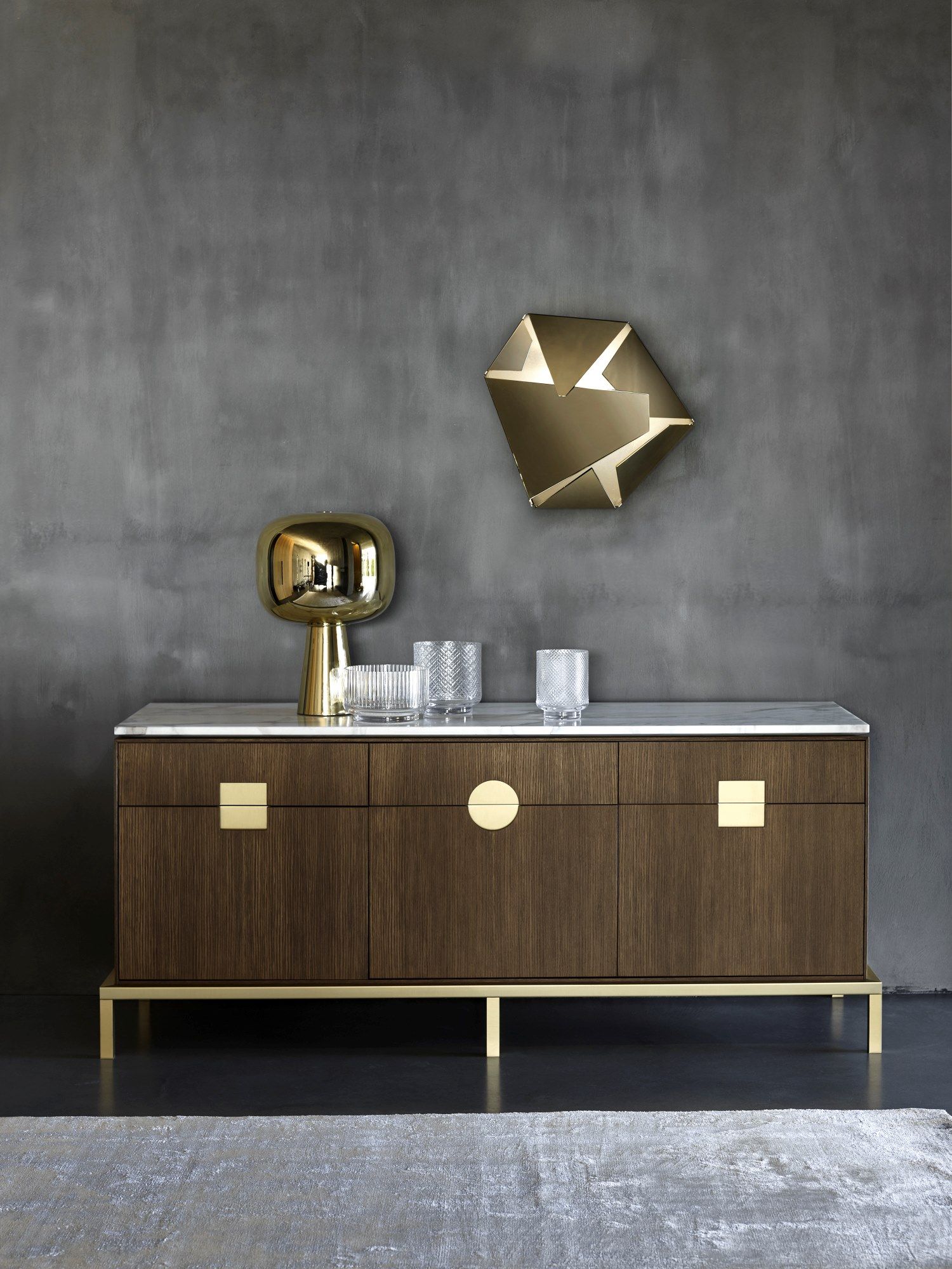 Шкаф из шпона с ящиками GHIDINI1961 Цзуань ARCH-00003054 - Вид №1