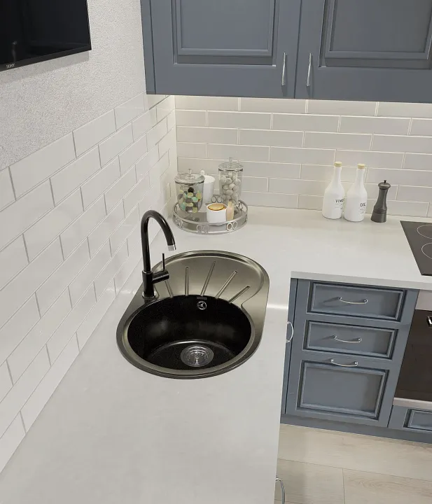 Кухонная мойка R-750L GRANFEST RONDO - Вид №5