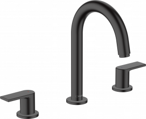 71563670 Смеситель для раковины Vernis Shape на 3 отверстия со сливным гарнитуром Hansgrohe