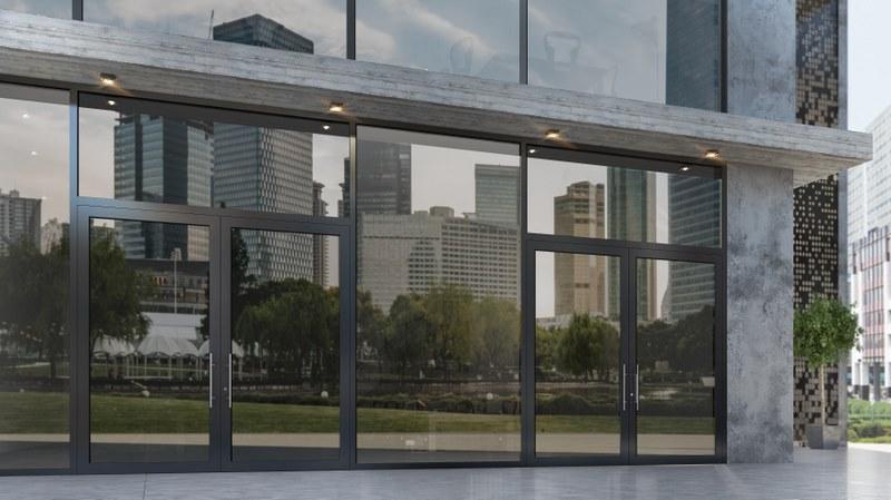 Alumil Входная дверь со стеклянными панелями Supreme systems sun-id-1369329 - Вид №3