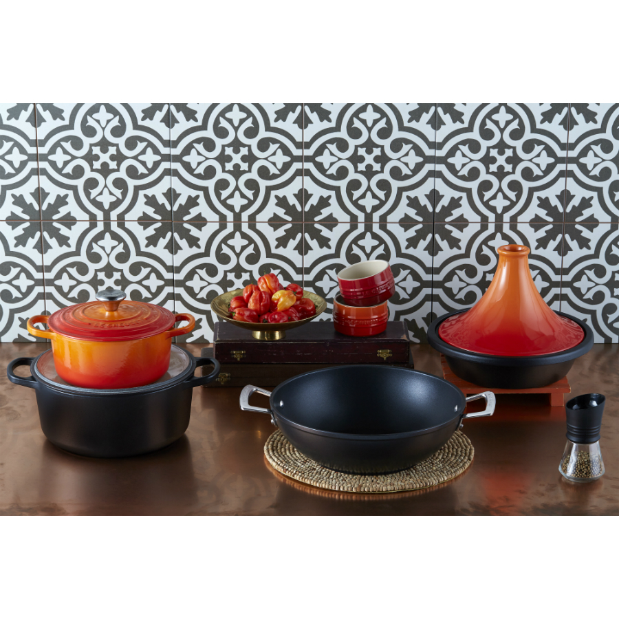 Кастрюля чугунная Le Creuset, Ø20 см, оранжевый 21177200902430 - Вид №3