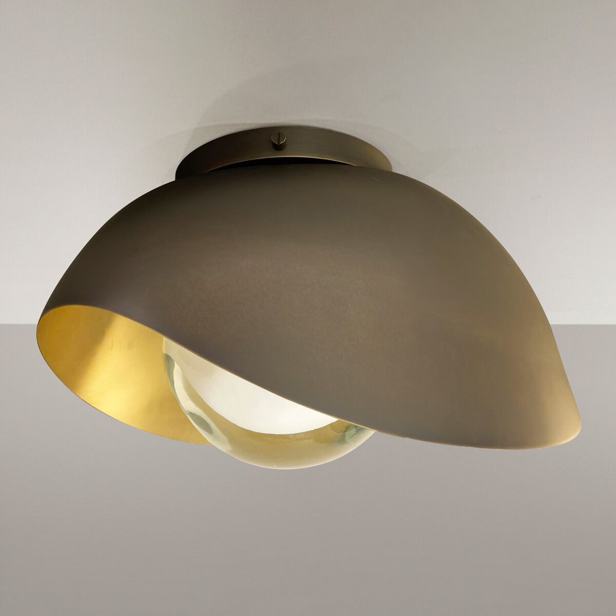 Латунный потолочный светильник GASPARE ASARO жемчуг ARCH-00072786 - Вид №1