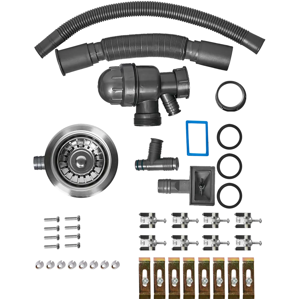 Кухонная мойка DELINIA М8S 50×40 см с увеличенной гарантией 5 лет 89337709 M8S STLM-1414676 - Вид №4