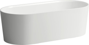 H2302820000001 Ванна свободностоящая, материал Sentec, встраиваемый слив-перелив, ножки LAUFEN PRO