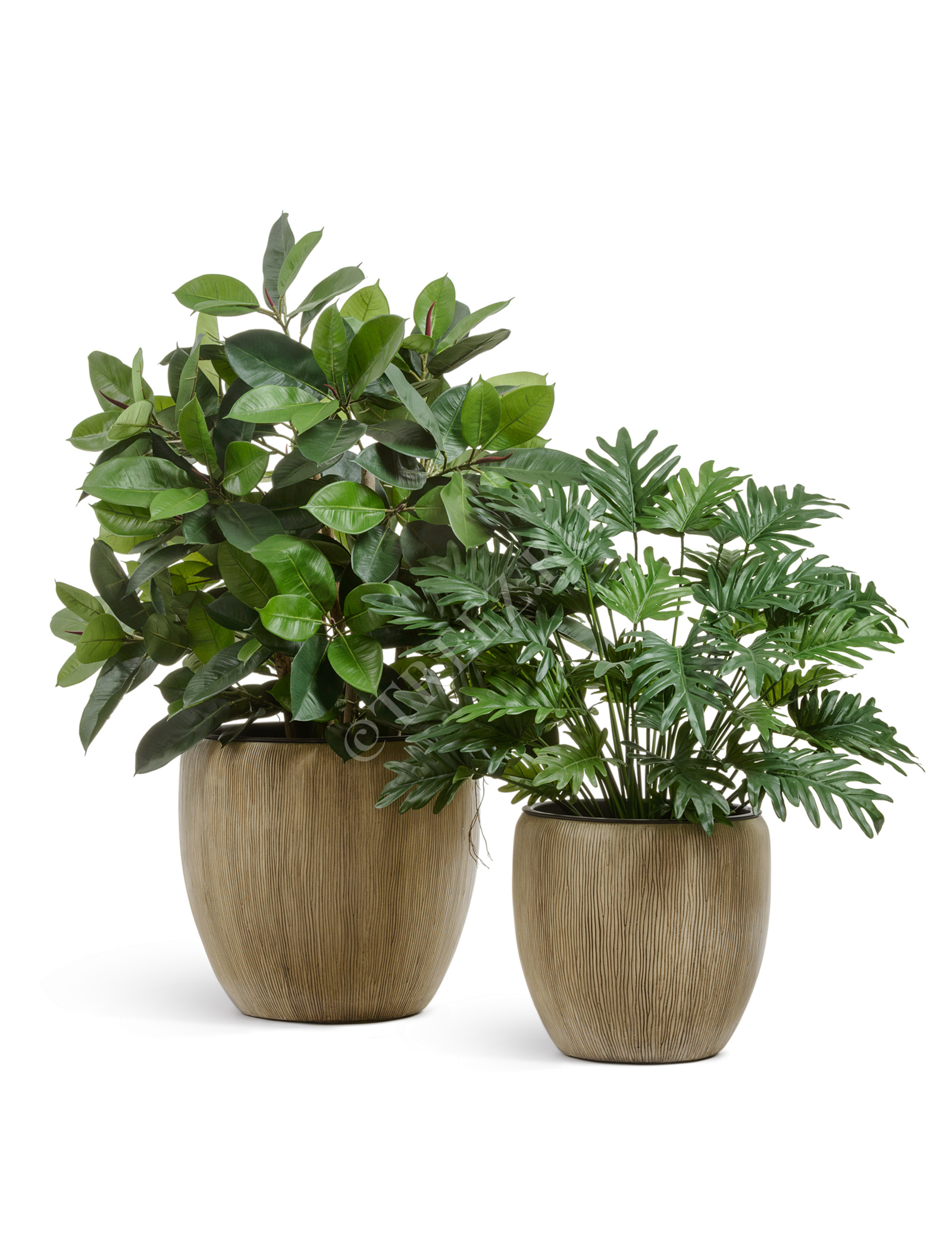 41.3320-06-044-BBW-49 Кашпо  Effectory - серия Wow - Конус-Чаша - Песчаная дюна Цветочная коллекция  - Вид №4