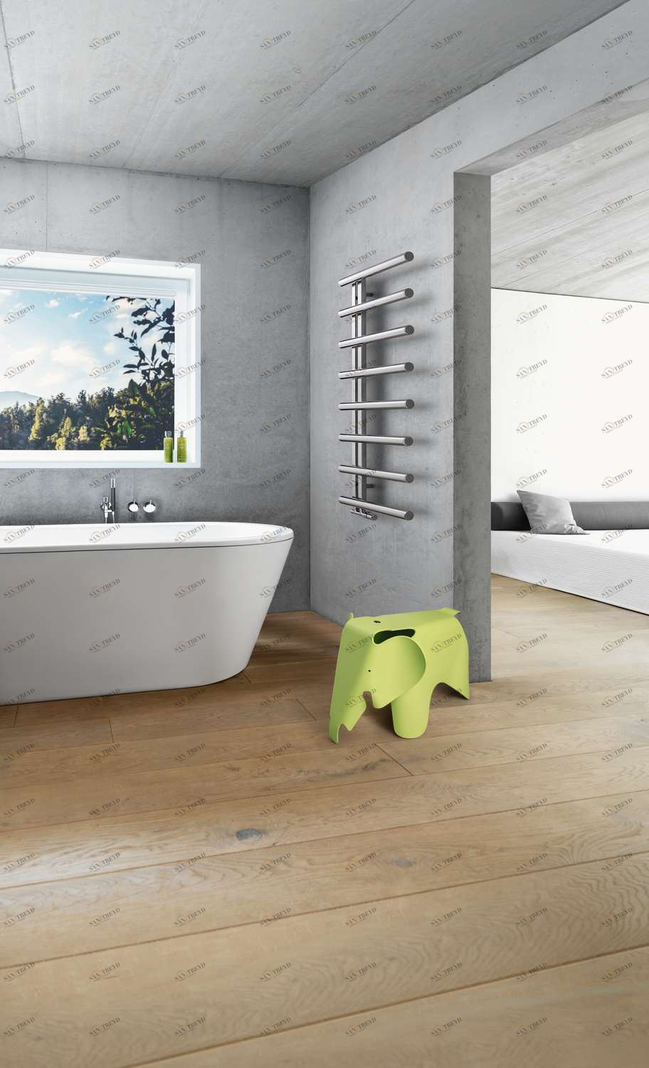 Водяной радиатор CHI-140-050 Chime Acova 1380 