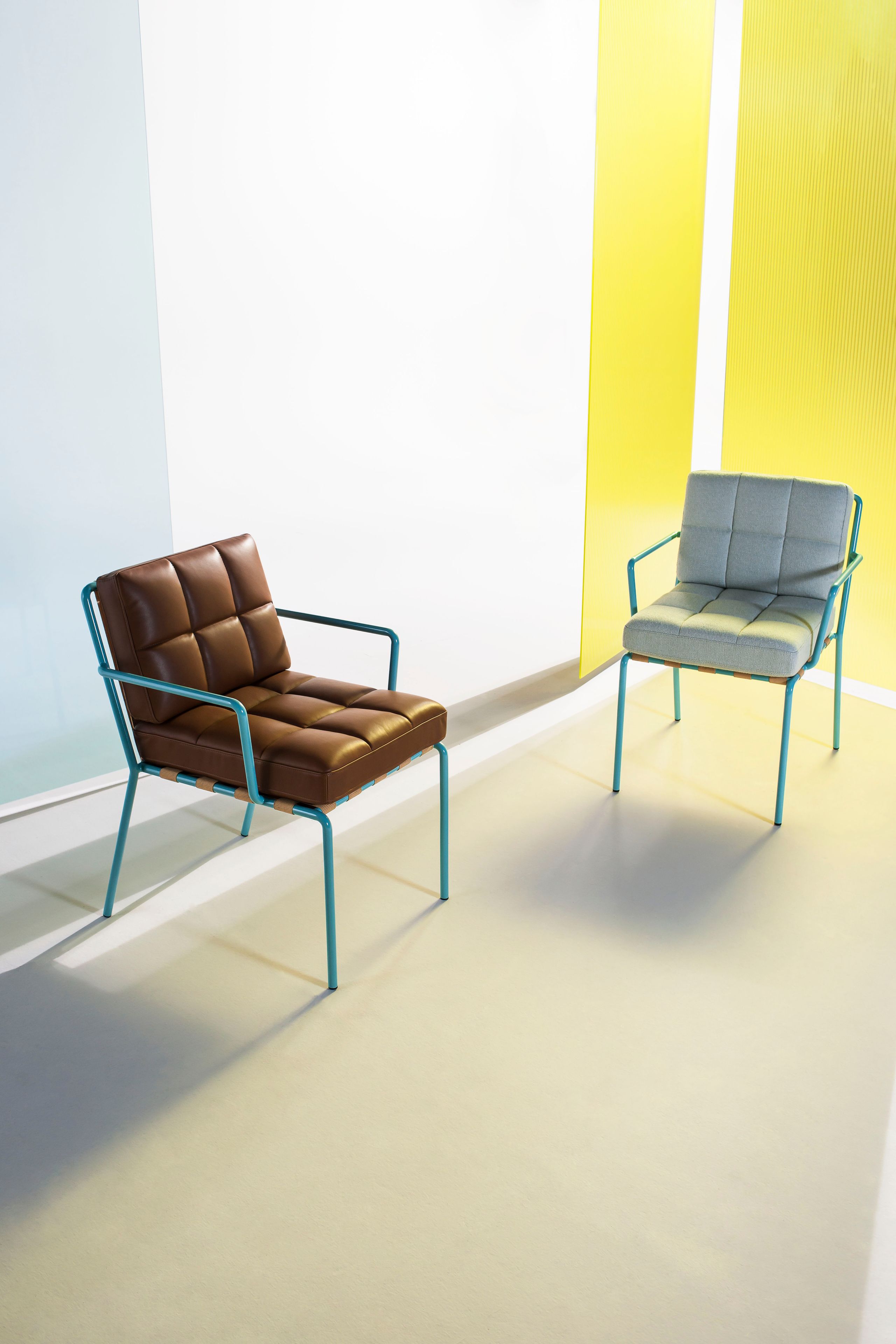 Мягкий тканевый стул с подлокотниками Tacchini MEMORY LANE ARCH-00094216 - Вид №3