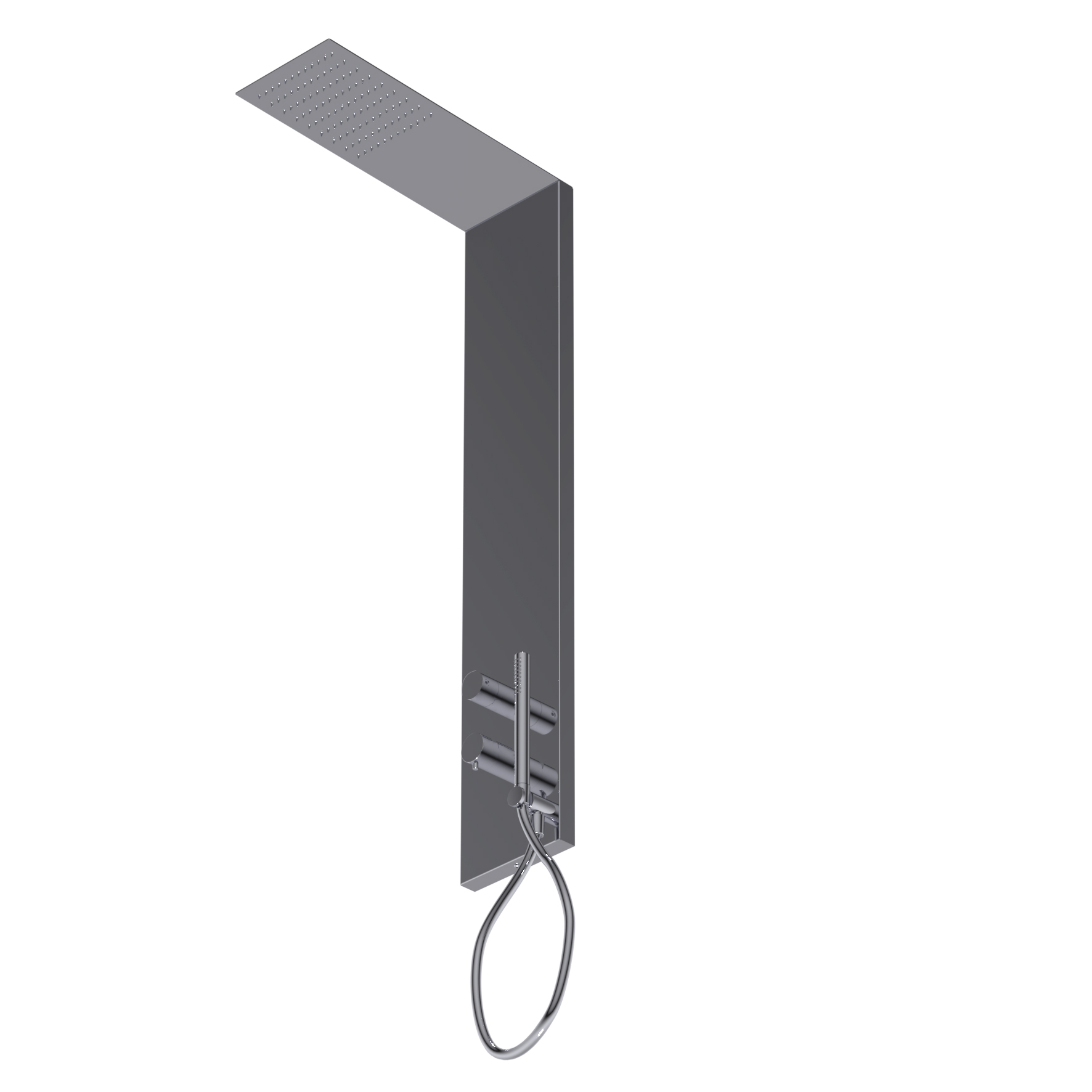 7ADU101 Внешняя группа из нержавеющей стали для душа Ritmonio Shower column sets 