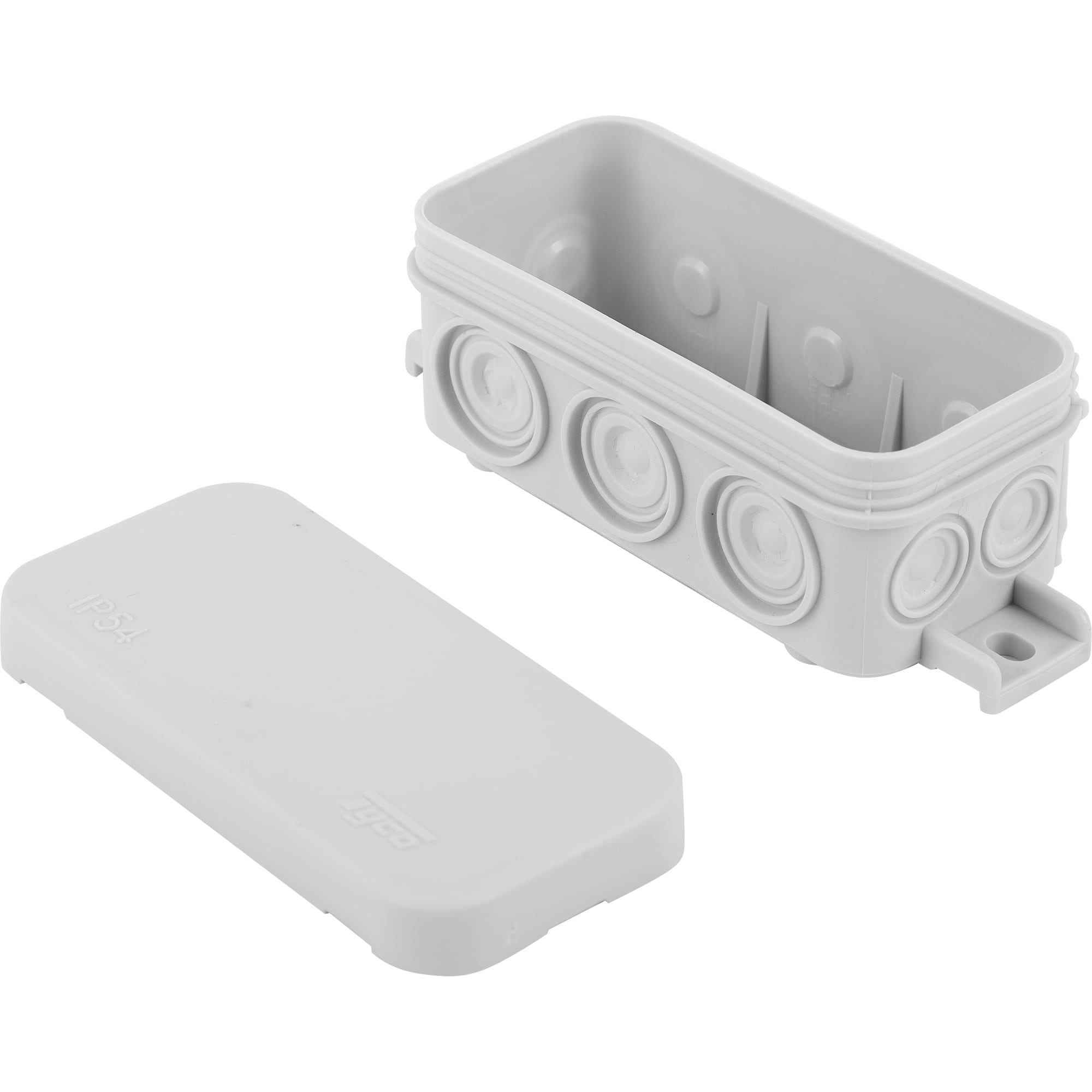 86649411 Коробка распределительная 67091 43х80х36 мм цвет серый, IP54 Santreyd  - Вид №1