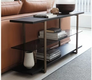 Porada Консольный стол из ясеня с полками Iron