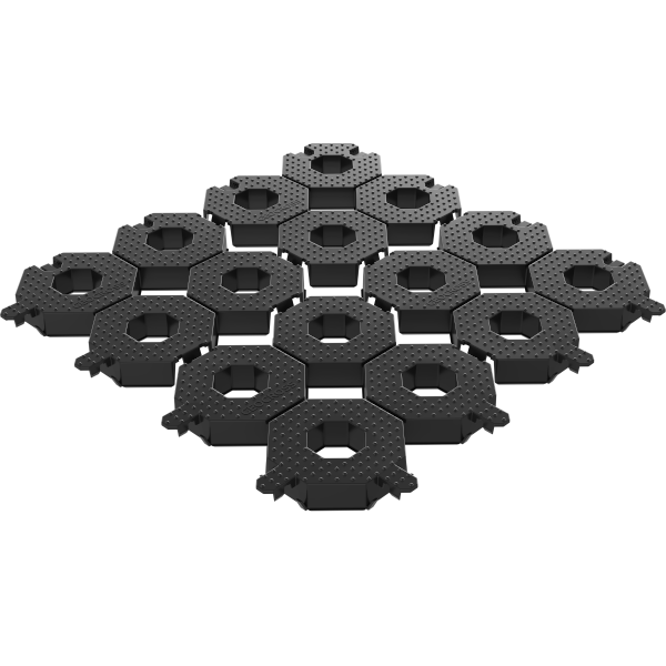 Geocross Мощение аэродромов и дорожных покрытий Geoplast 