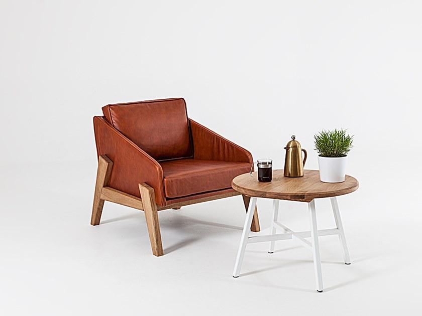 Liqui Contracts Кожаное кресло с подлокотниками Cooper sun-id-1449851 - Вид №4