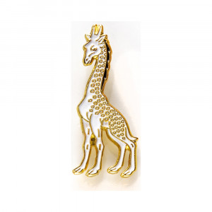 1085640 Значок эмалированный №35 Камелеопард