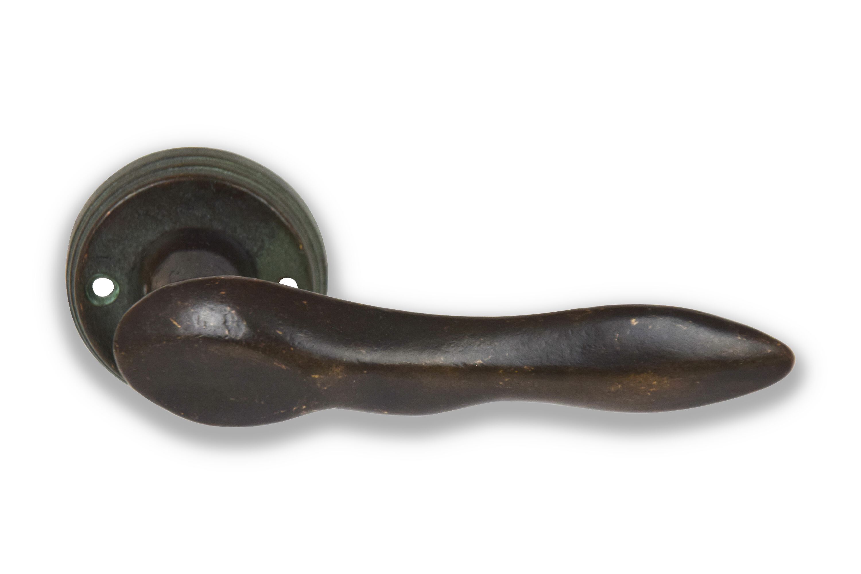 Бронзовая ручка на розетке GIARA ART DESIGN-BRONZE движение ARCH-00001308 - Вид №2