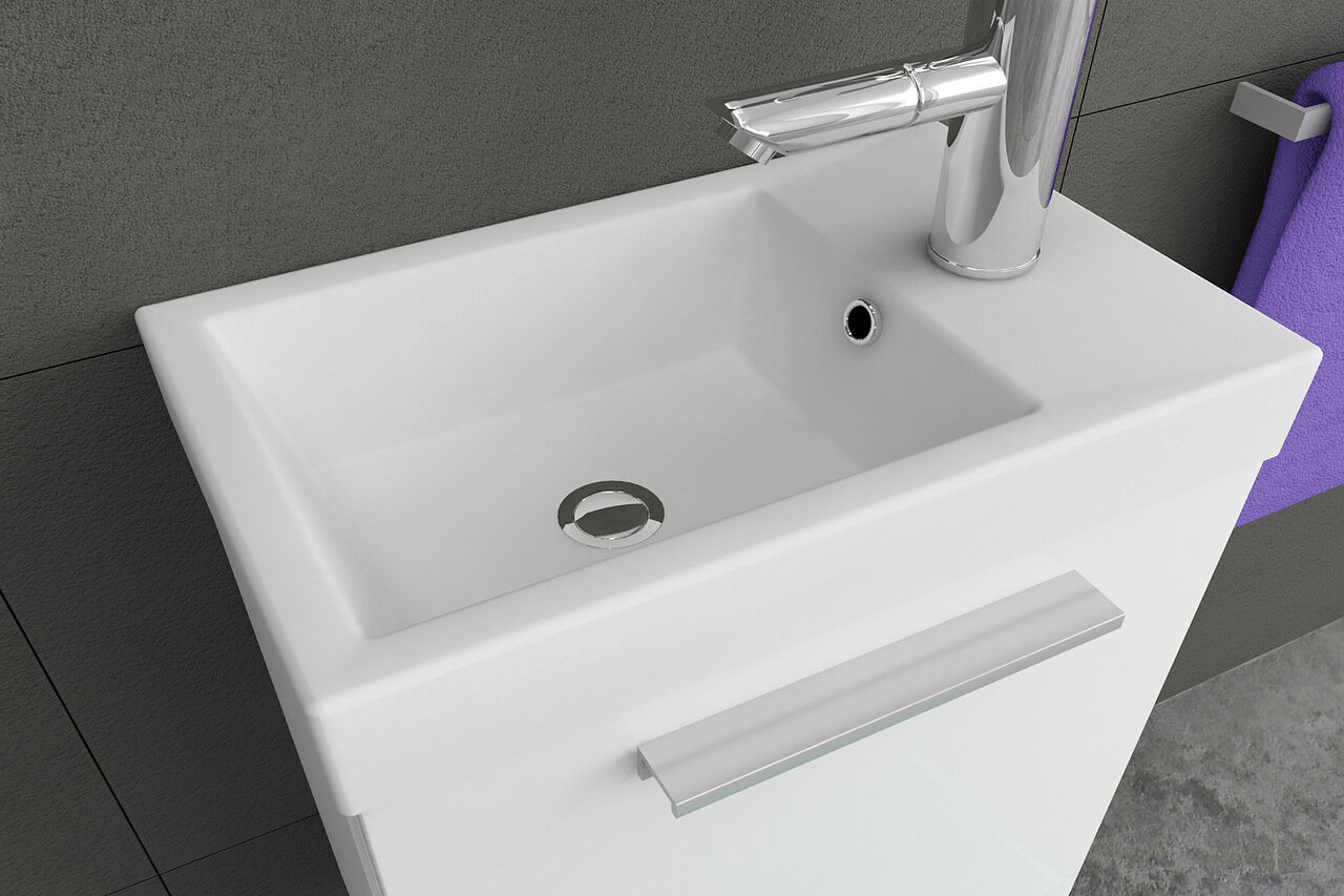 Тумба с раковиной Kiki 00973  Словения Kolpa-San  - Вид №1