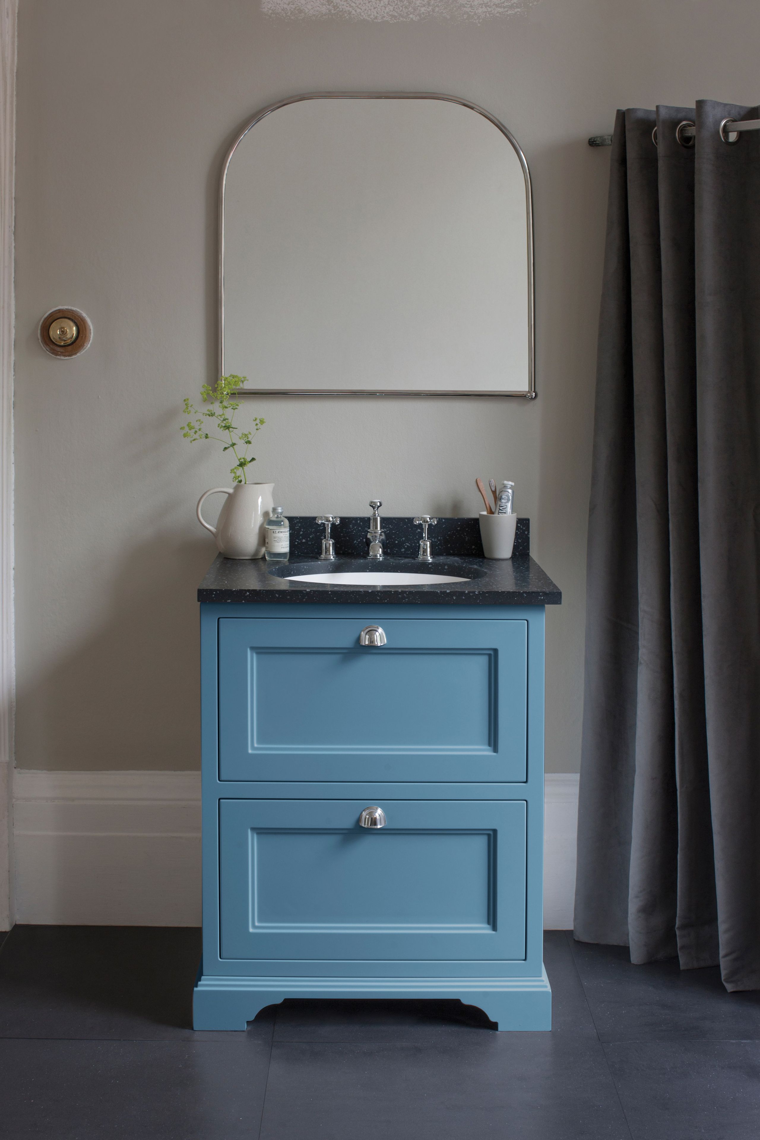 Напольный шкаф для умывальника из МДФ с ящиками Burlington MINERVA ARCH-00047533 - Вид №1