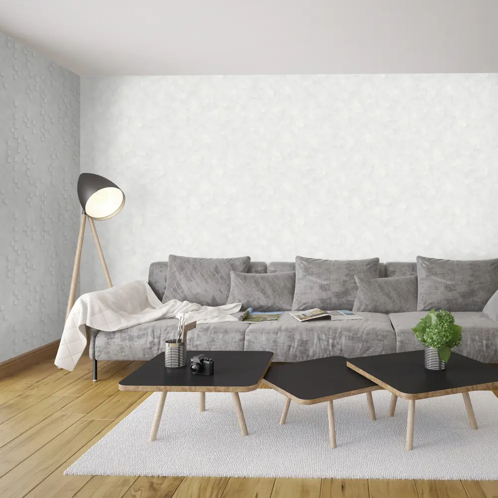 Обои флизелиновые Grandecolife Fort светло-серые 1.06 м GDR143113 STLM-2152554 - Вид №4