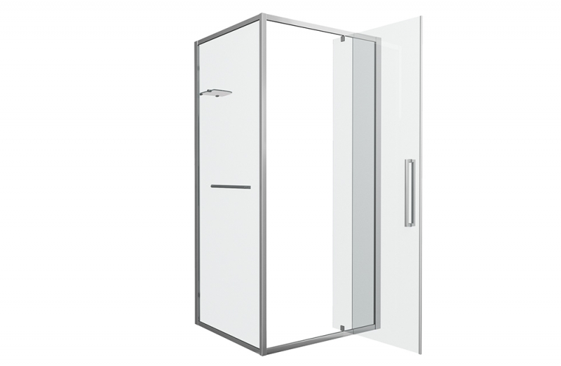 Душевое ограждение (без поддона) LINE BS090.2116A bravat - Вид №3