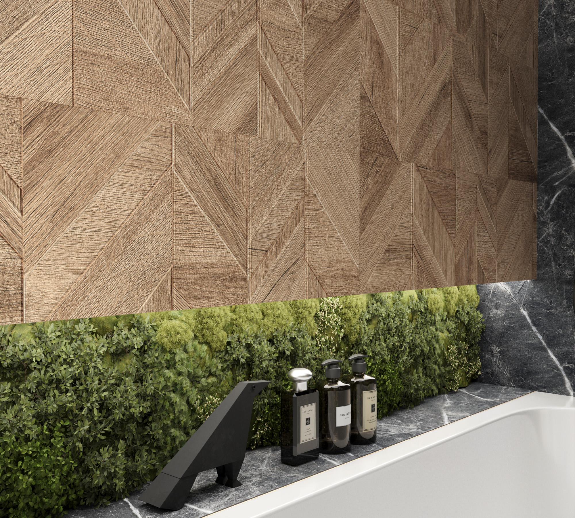 Керамогранит ROCKWOOD BEIGE 60х120 Arcadia Ceramica RT7011-P - Вид №2