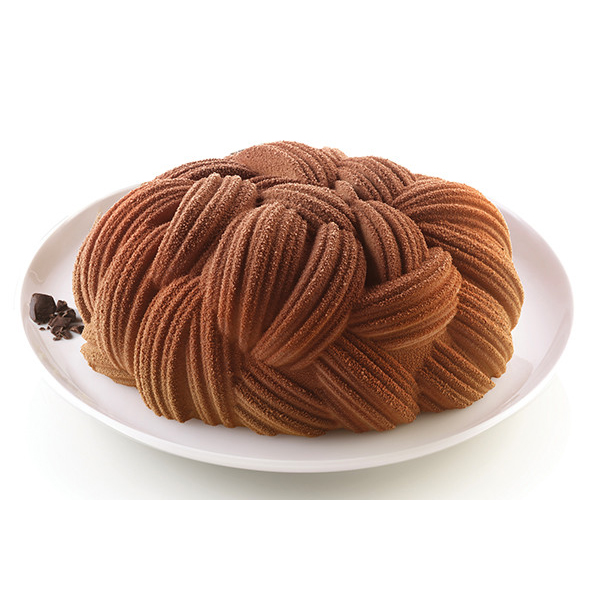 20.431.13.0065 Форма для приготовления пирожного wooly ?19 см силиконовая Silikomart 