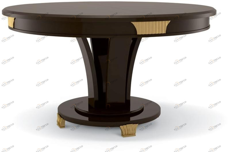 Carpanese Home Раздвижной круглый деревянный стол Heritage 2113