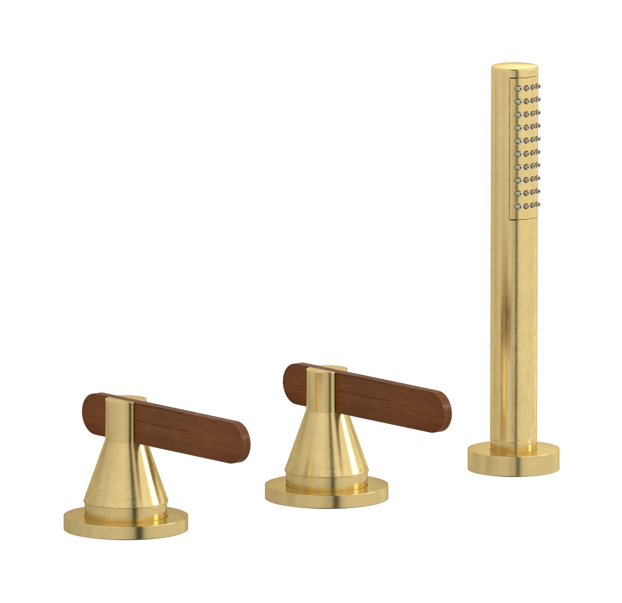 Смеситель для ванны с 3 отверстиями и ручным душем IB Soho ARCH-00092976 - Вид №3